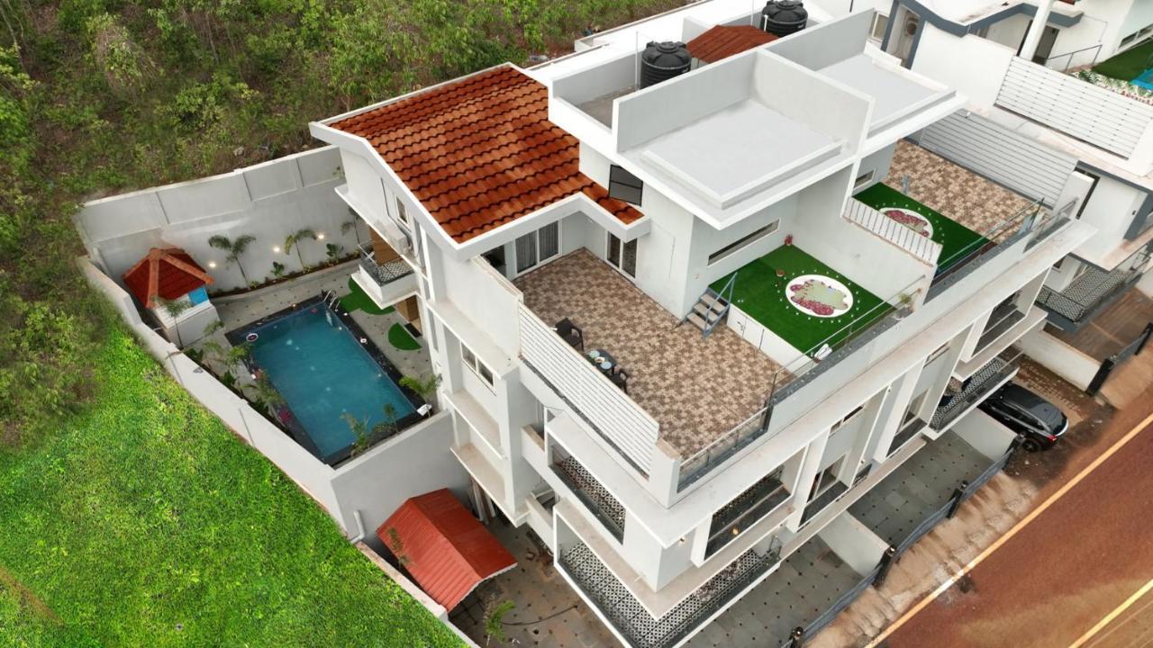 Euphoria Luxury Villa - 5Bhk - Private Pool - Jacuzzi, Baga Exterior foto