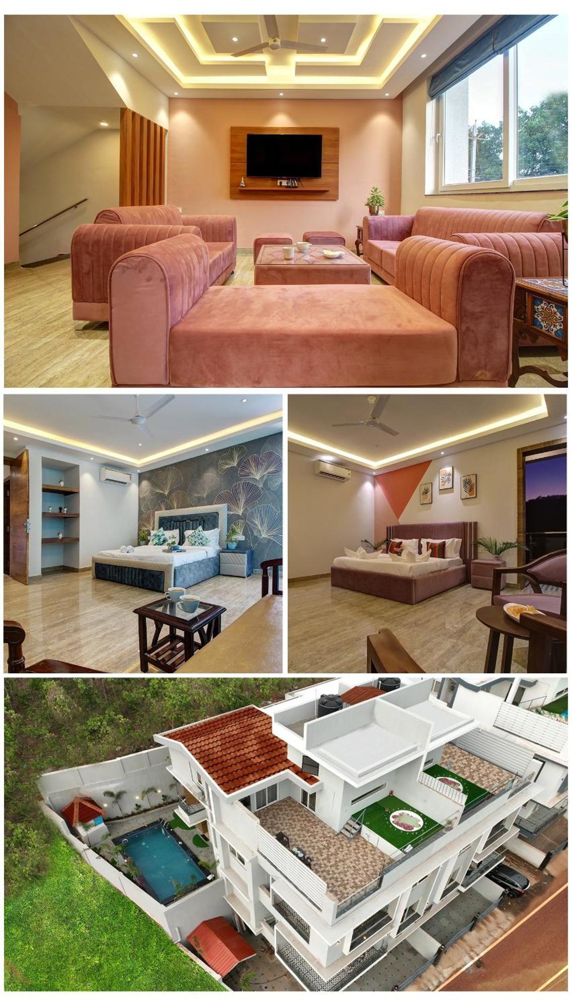 Euphoria Luxury Villa - 5Bhk - Private Pool - Jacuzzi, Baga Exterior foto